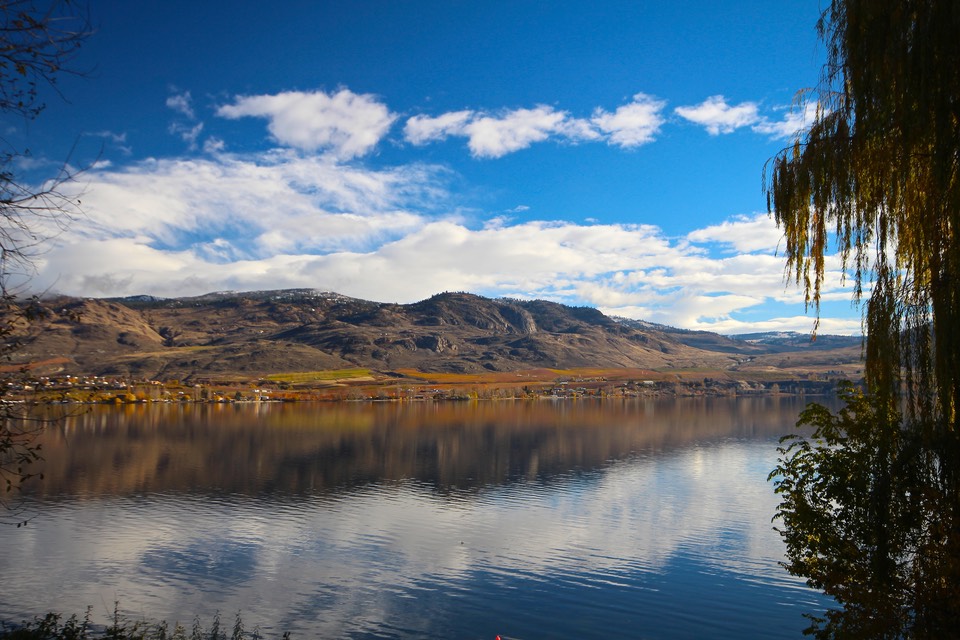 View of the lake